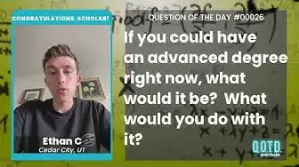 Video thumbnail for Ethan wants to finish his engineering degree. Best of luck!