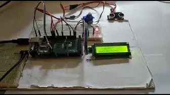 Video thumbnail for Interfacing LCD Display to Monitor & Control Servo Motor with Ultrasonic Sensor (HC-SR04)