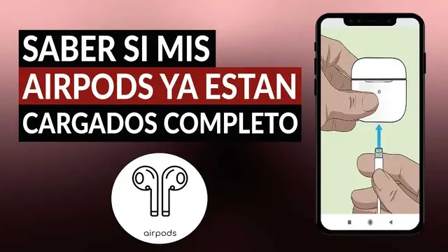 Video thumbnail for ¿Cómo saber si mis AIRPODS ya están cargados por completo? - Nivel de batería