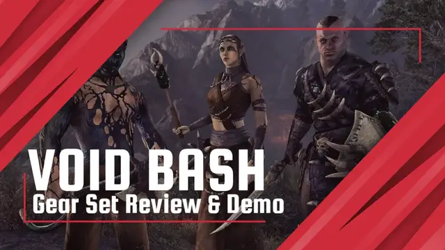 Video thumbnail for Void Bash Set Review & Demonstration | Elder Scrolls Online | Waking Flame