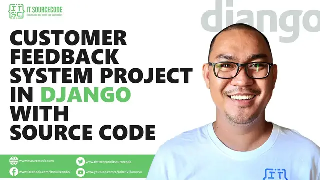 Video thumbnail for Customer Feedback System Project in Django with Source Code | Free Django Projects with Source Code