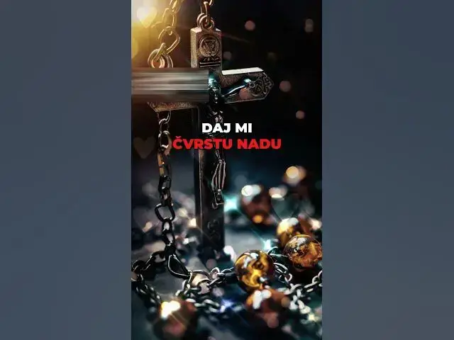 Video thumbnail for Gospodine, sve dolazi od tebe 🙏✨ Ništa se ne događa samo od sebe. Budi blagoslovljen 🌟