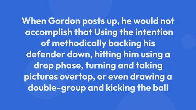 Video thumbnail for Aaron Gordon: Aaron gordon No Further a Mystery - Sheinmenup