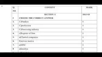Video thumbnail for 11th Commerce First Mid Term Answer Keys 2019-20 | Namakkal District | English Medium