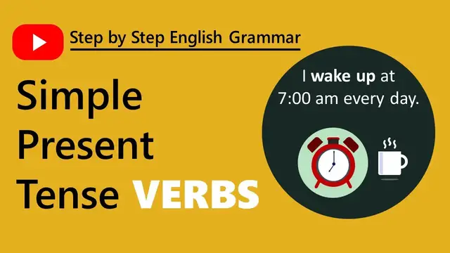 Video thumbnail for Simple Present Tense Verbs
