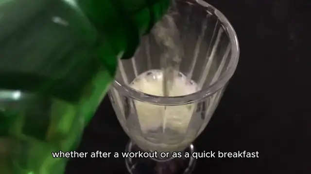 Video thumbnail for protein shake recipe