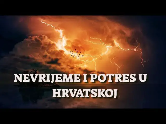 Video thumbnail for NEVRIJEME I POTRES U HRVATSKOJ 02 08 2021