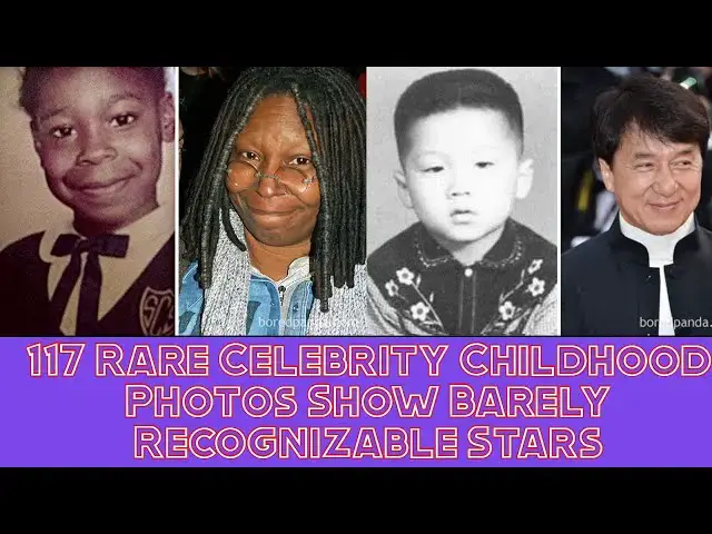 'Video thumbnail for 117 Rare Celebrity Childhood Photos Show Barely Recognizable Stars THEN AND NOW 2021'