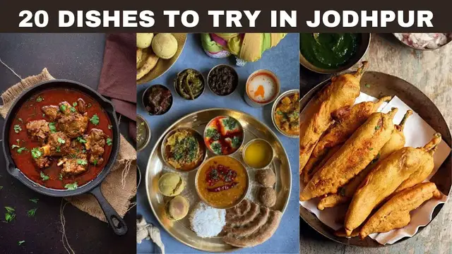 Video thumbnail for 20 Dishes to try out in Jodhpur | Bajre ka sogra, Mawa kachori, Mirchi vada, Pyaaz kachori, and more