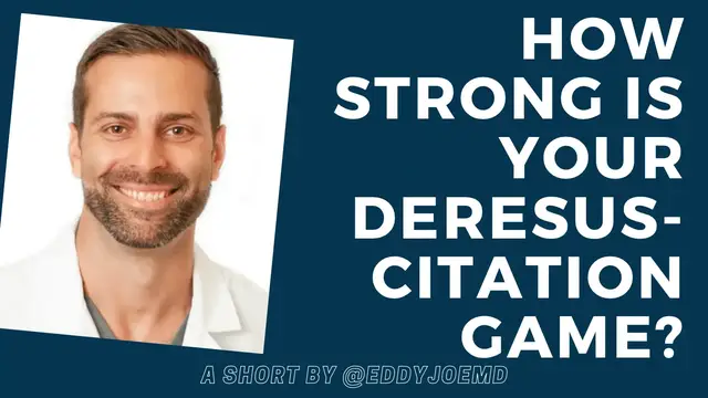 Video thumbnail for How Strong Is Your Deresuscitation Game in Sepsis Patients?