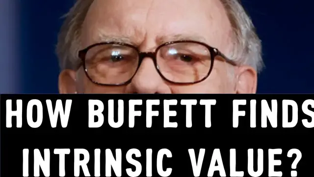 'Video thumbnail for How Warren Buffett finds Intrinsic value?'