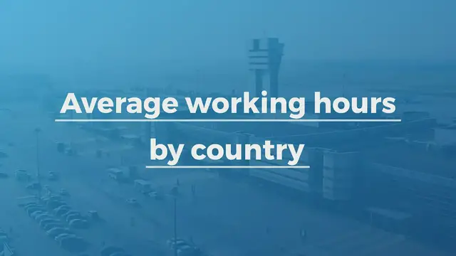 Video thumbnail for Average working hours by country