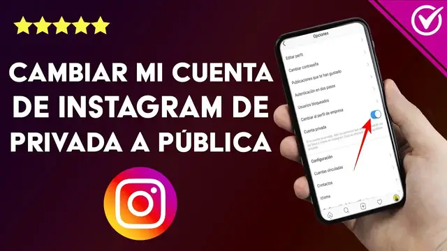 Video thumbnail for Cómo cambiar mi CUENTA de INSTAGRAM de privada a pública - Ajustes de privacidad