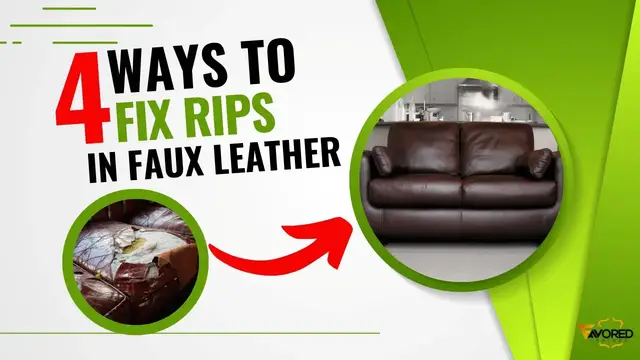 Video thumbnail for 4 Easy Ways To Fix Rips In Faux Leather