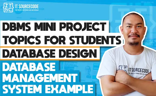 Video thumbnail for DBMS Mini Projects Topics for Students 2021 | Database Design | Database Management System Example