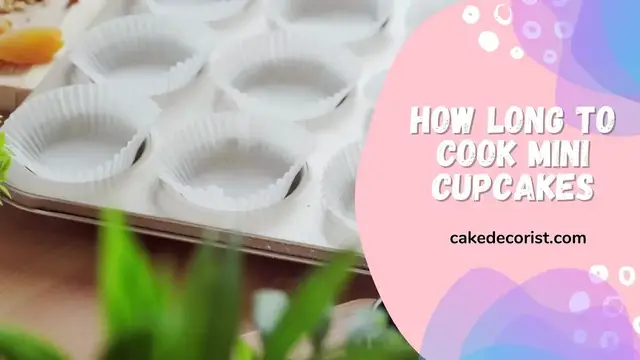 Video thumbnail for How Long To Cook Mini Cupcakes