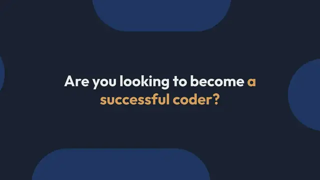 Video thumbnail for Top 5 Habits For Highly Successfully Coders/Programmers