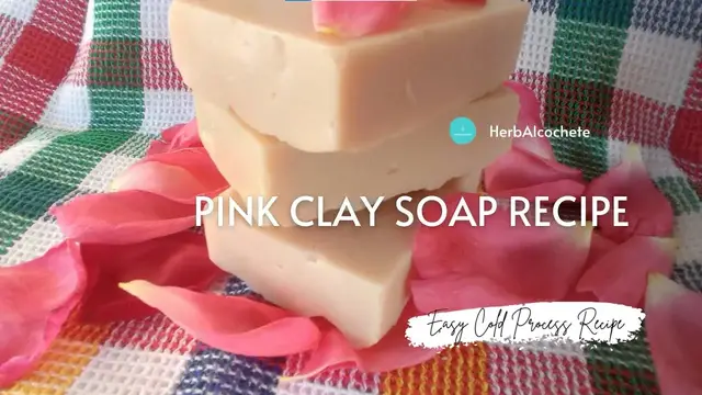 Video thumbnail for Pink clay soap recipe