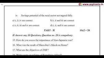 Video thumbnail for 10th Social Science Quarterly Model Question Paper 2019-20 | Pudukkottai District | English Medium