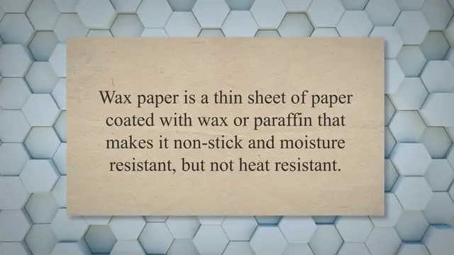 Video thumbnail for Can You Put Wax Paper in the Oven? | Discover the Safe Way!
