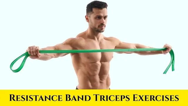 Video thumbnail for Most Effective Resistance Band Triceps Exercises At Home