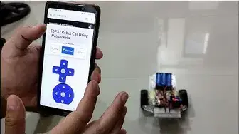 Video thumbnail for ESP32 Robot Car Using Websockets and PlatformIO IDE - Demo