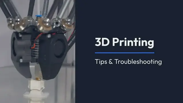 'Video thumbnail for 3D Printing Troubleshooting Tips'