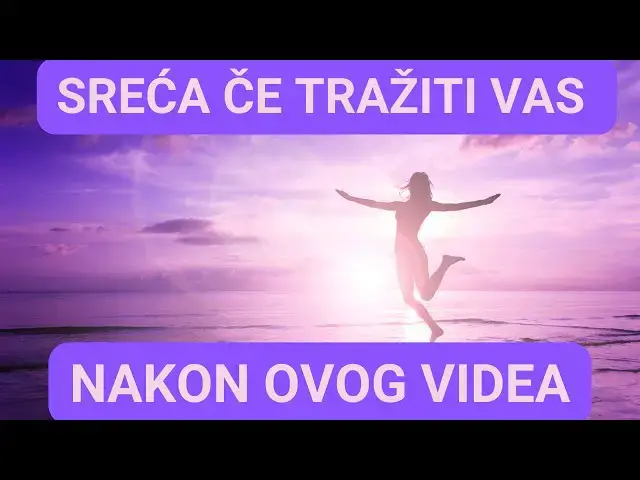 Video thumbnail for SREĆA ČE TRAŽITI VAS NAKON GLEDANJA OVOG VIDEA