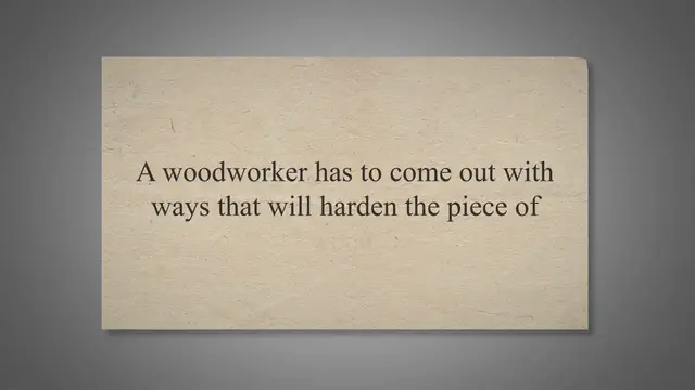 Video thumbnail for Eco-Friendly Wood Hardener Alternatives