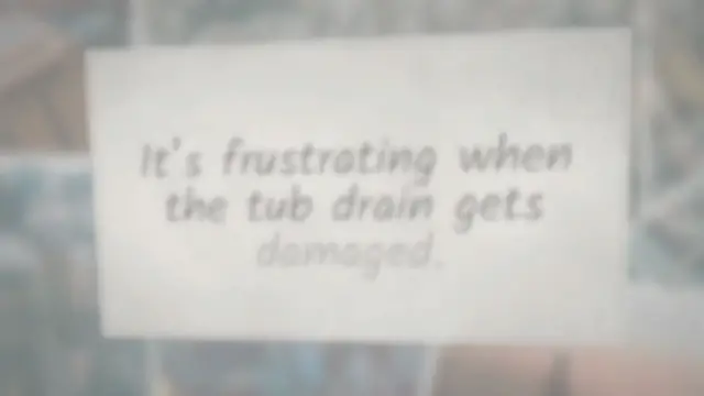 Video thumbnail for How  To Remove a Tub Drain with Broken Crosshairs