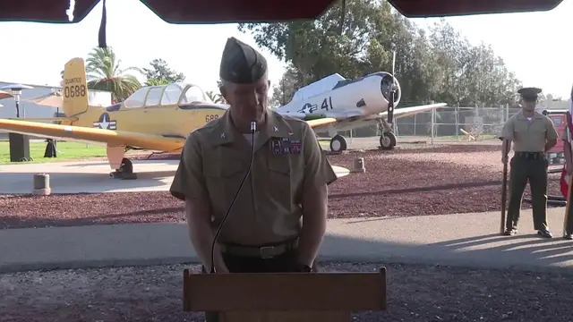 Video thumbnail for Jacob "Joe" Foss Memorial