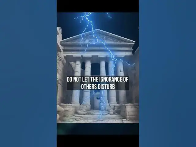 Video thumbnail for 7 STOIC HABITS for FACING TOUGH TIMES | Stoic Philosophy #stoicism #stoic #shorts