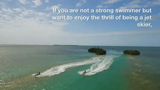 'Video thumbnail for Jet Skiing Safety: Are You A Non-Swimmer'