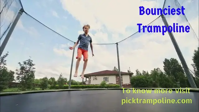 'Video thumbnail for Bounciest Trampoline | Best High Bounce Trampoline'