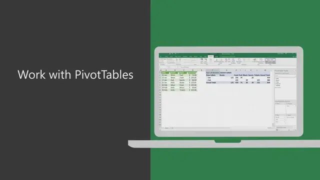 Video thumbnail for Mengatur Bidang PivotTable Excel