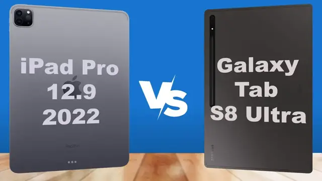 Video thumbnail for Apple iPad Pro 12.9 2022 vs Samsung Galaxy Tab S8 Ultra 5G: FULL Comparison