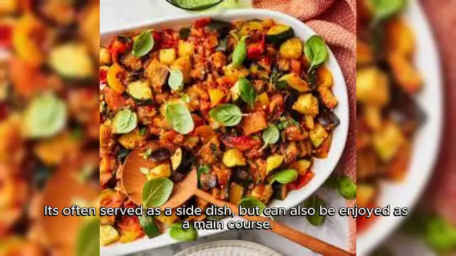 Video thumbnail for Ratatouille Recipe