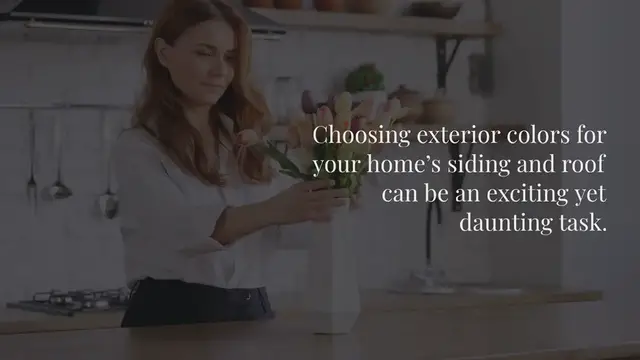 Video thumbnail for How do I choose a siding and roof color?
