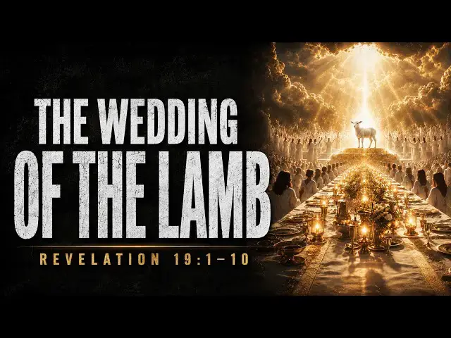 Video thumbnail for The End of the World Revelation 19: 01-10 The Marriage Supper of the Lamb