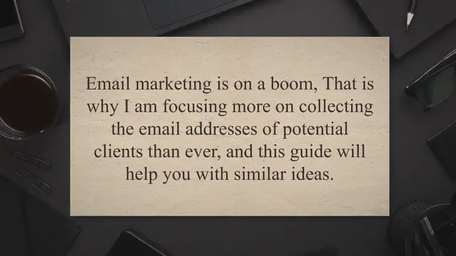 Video thumbnail for 20 Ways To Collect Email Addresses For Email Marketing