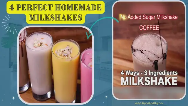 Video thumbnail for 4 Perfect Homemade Milkshakes