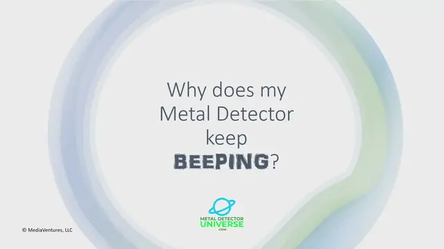 'Video thumbnail for Why does my metal detector keep beeping?'