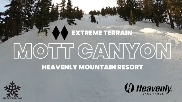 Video thumbnail for Extreme Riding at Heavenly Resort | Mott Canyon | Lake Tahoe