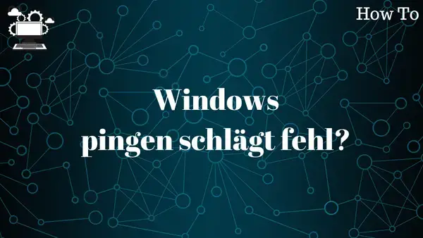 Video thumbnail for Was tun, wenn das pingen unter Windows 11 fehlschlägt!