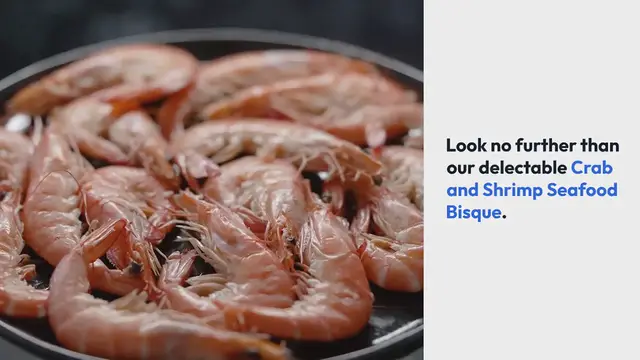 Video thumbnail for Crab and Shrimp Seafood Bisque