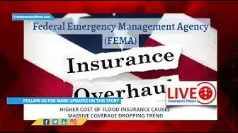 Video thumbnail for Higher cost of flood insurance causes massive coverage dropping trend