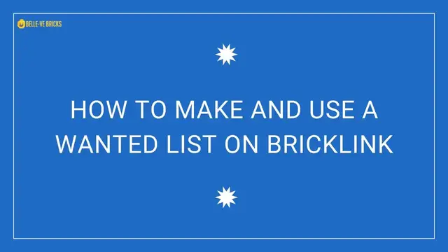 Video thumbnail for Buying your bricks through Bricklink