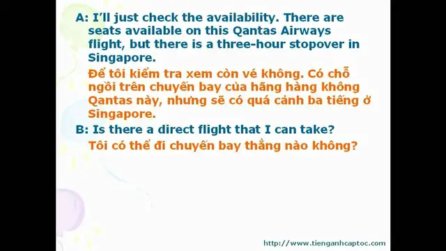 Video thumbnail for English For Tourists Unit 01 Dialogue 003
