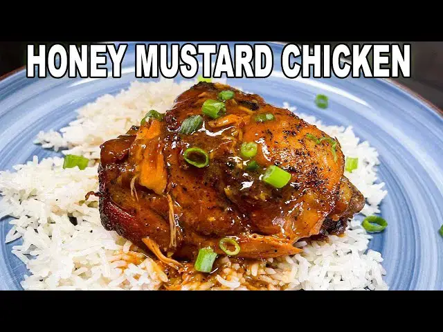 Video thumbnail for Crockpot HONEY MUSTARD CHICKEN, A Slow Cooker Chicken Dinner Recipe