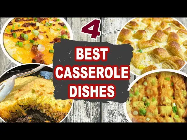 Video thumbnail for 4 BEST CASSEROLE DISHES | Easy Casserole Recipes Perfect for Fall | Catherine's Plates